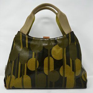 Orla Kiely Coated Canvas Shoulder Tote Bag